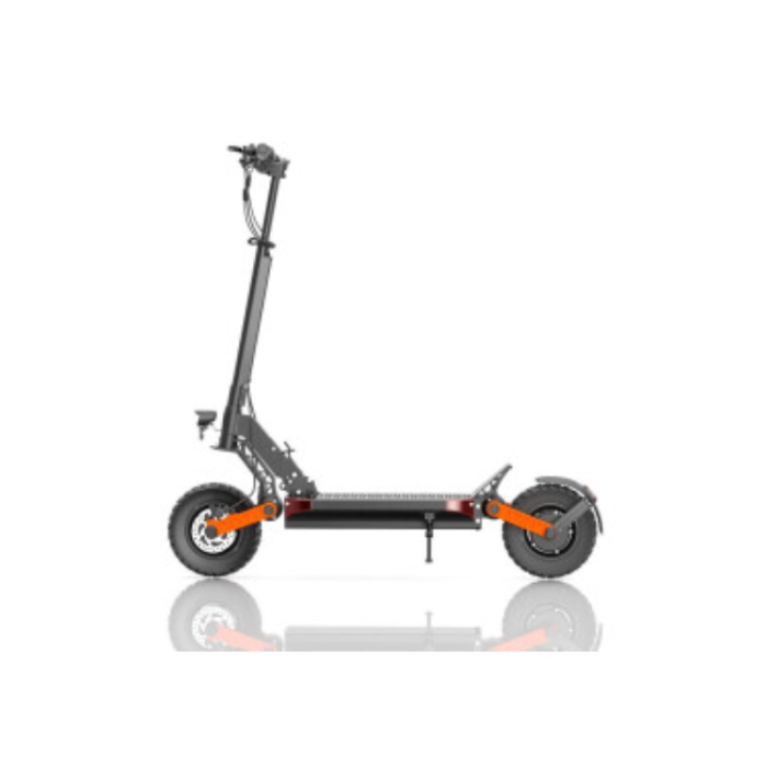 Vitesse maximale 60 km/h Charge max. 120 kg Autonomie 70 km Écran