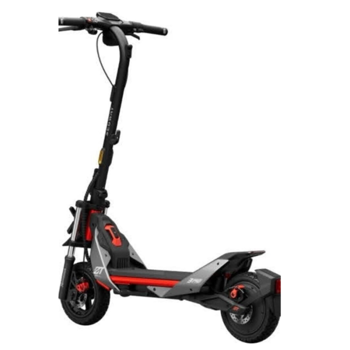 Vitesse maximale 25 km/h Charge max. 120 kg Autonomie 70 km Puissance continue 650 W Suspensions