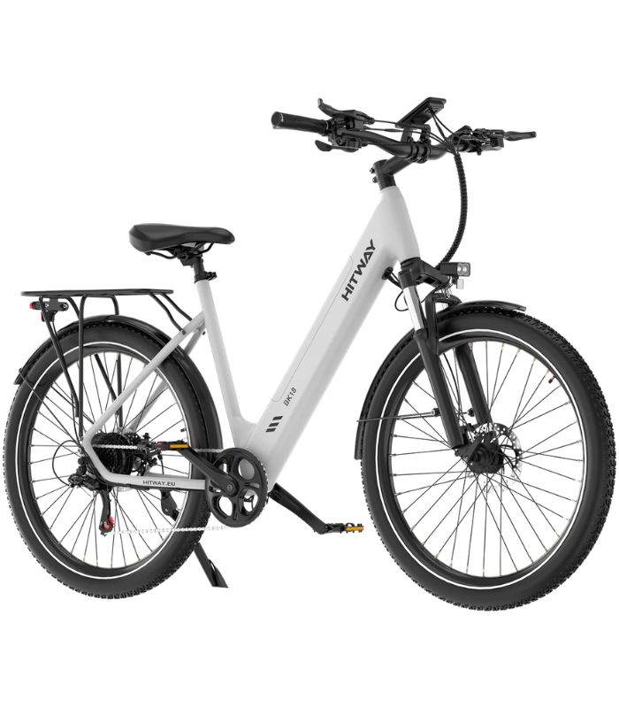 Vélo électrique Hitway BK18S Blanc